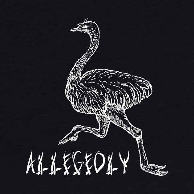 Allegedly Ostrich Flightless Bird by Nassif